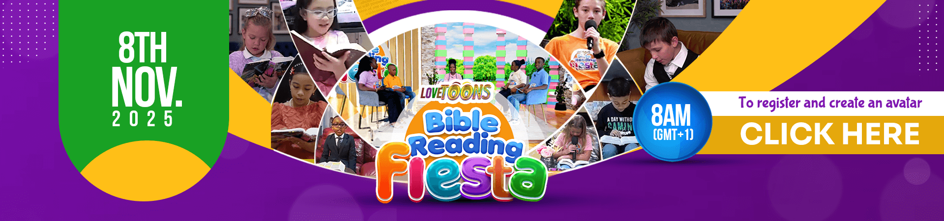 Lovetoons Bible reading fiesta